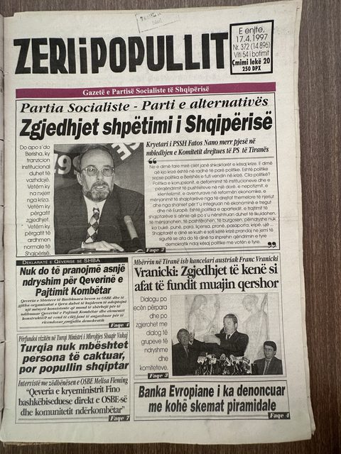 Zëri i Popullit 1997-04-17