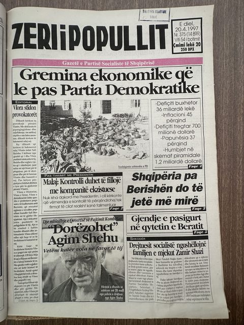Zëri i Popullit 1997-04-20