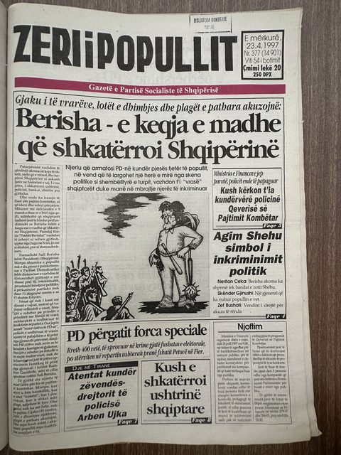 Zëri i Popullit 1997-04-23