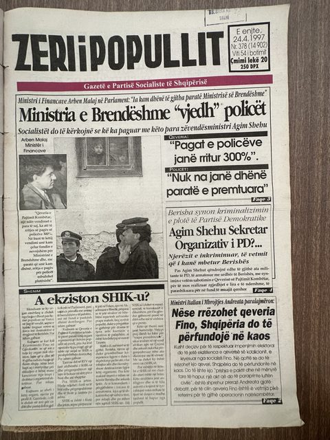 Zëri i Popullit 1997-04-24