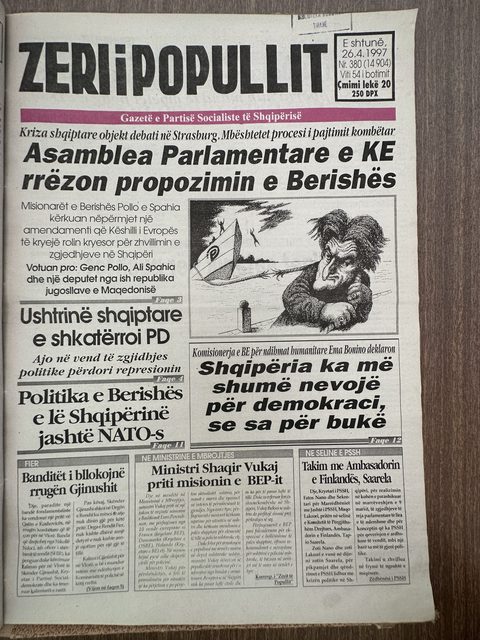 Zëri i Popullit 1997-04-26