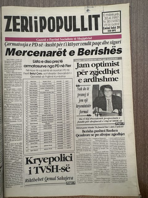 Zëri i Popullit 1997-04-30