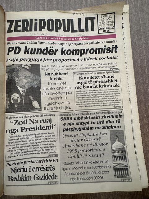 Zëri i Popullit 1997-05-01