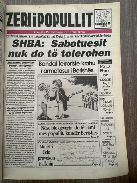 Zëri i Popullit 1997-05-09