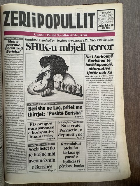 Zëri i Popullit 1997-05-20