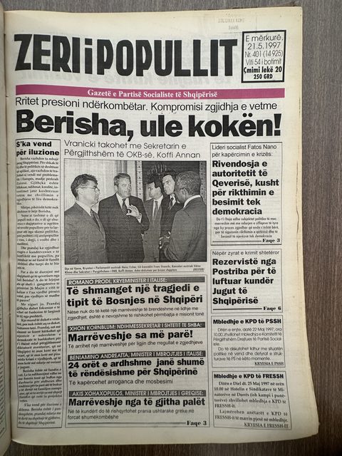 Zëri i Popullit 1997-05-21