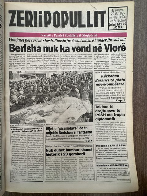 Zëri i Popullit 1997-05-22