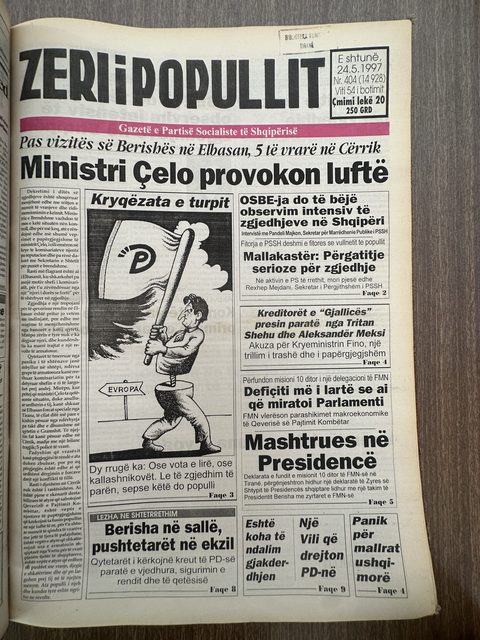 Zëri i Popullit 1997-05-24