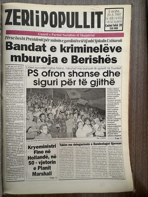 Zëri i Popullit 1997-05-29