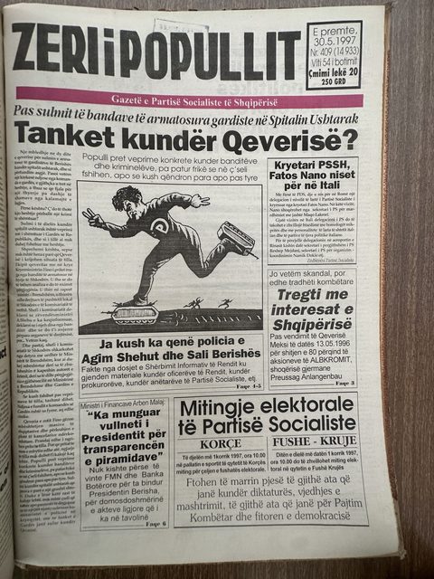Zëri i Popullit 1997-05-30