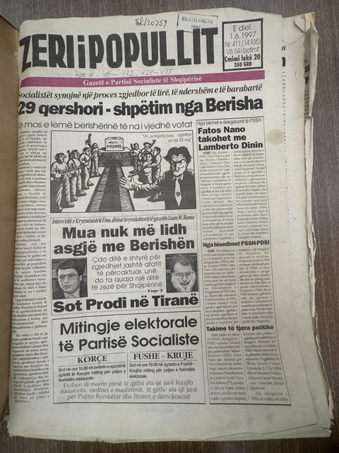 Zëri i Popullit 1997-06-01