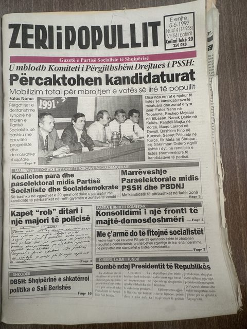 Zëri i Popullit 1997-06-05