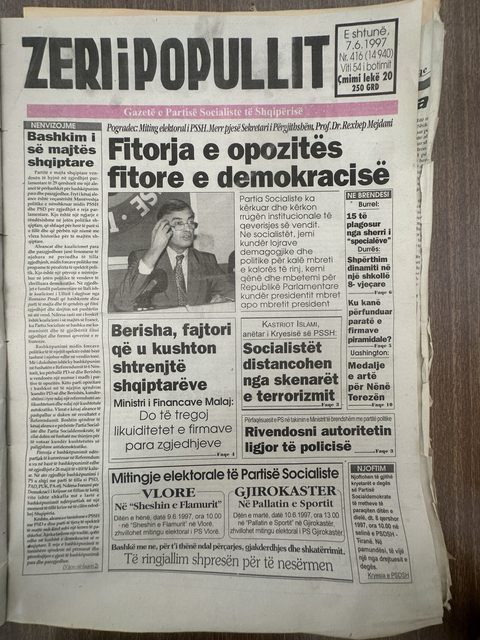 Zëri i Popullit 1997-06-07