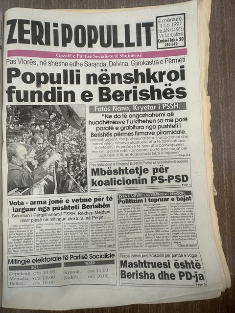 Zëri i Popullit 1997-06-11