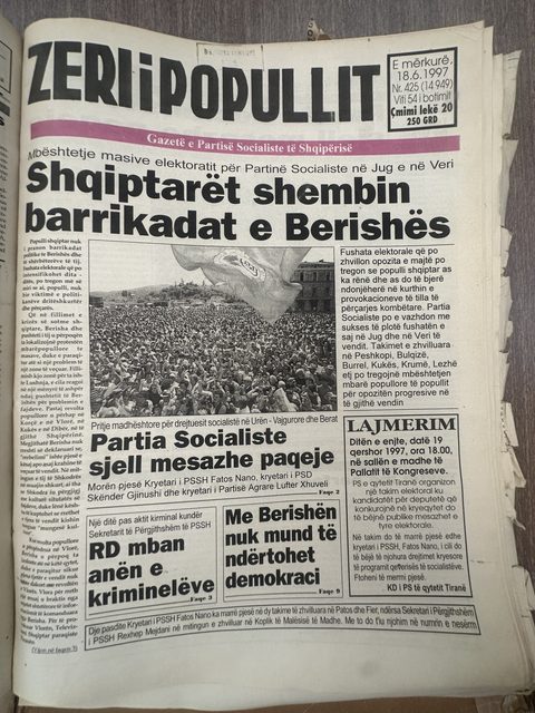 Zëri i Popullit 1997-06-18