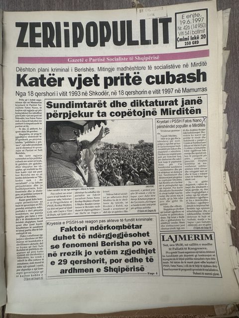 Zëri i Popullit 1997-06-19