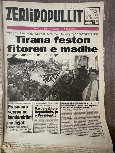 Zëri i Popullit 1997-07-03