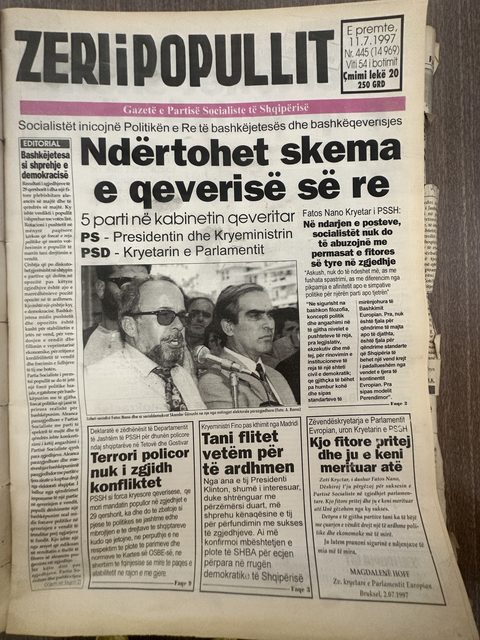 Zëri i Popullit 1997-07-11