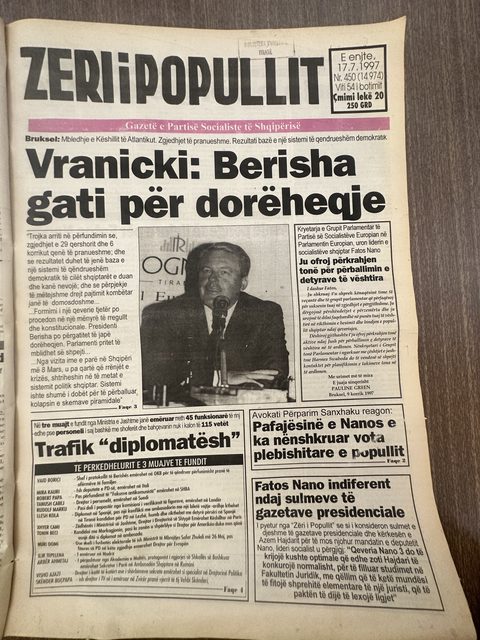Zëri i Popullit 1997-07-17