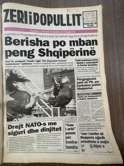 Zëri i Popullit 1997-07-18