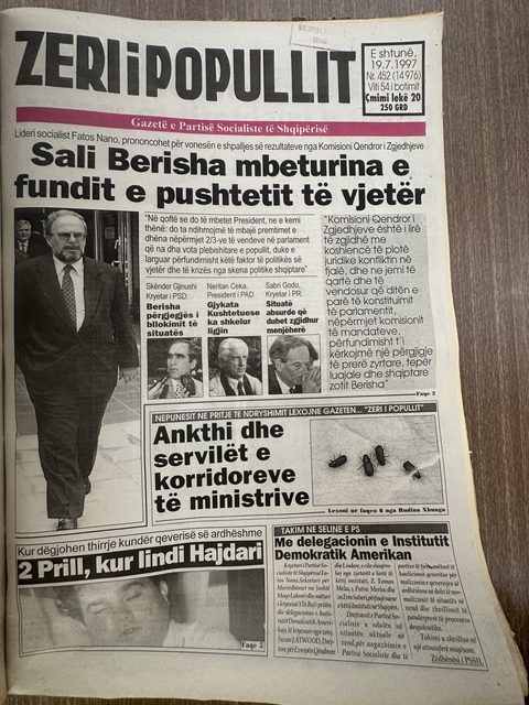 Zëri i Popullit 1997-07-19