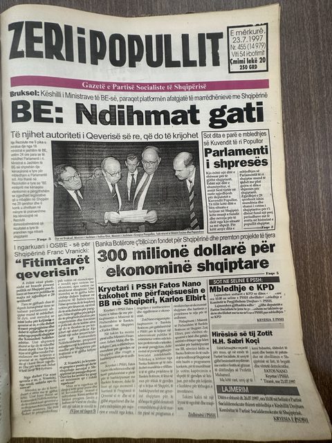 Zëri i Popullit 1997-07-23