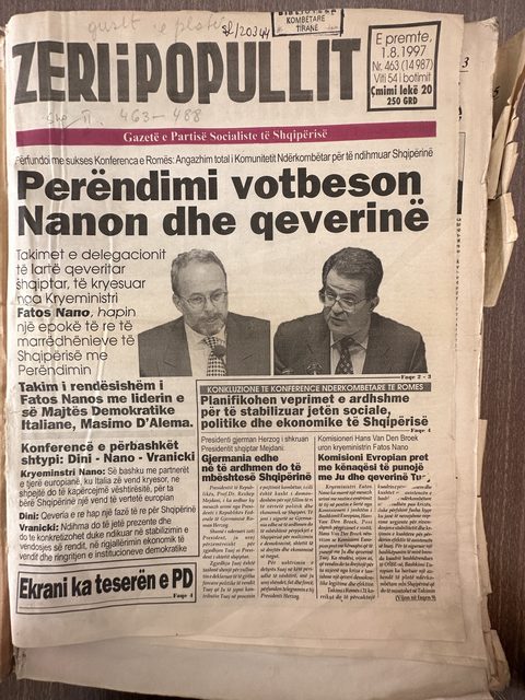 Zëri i Popullit 1997-08-01