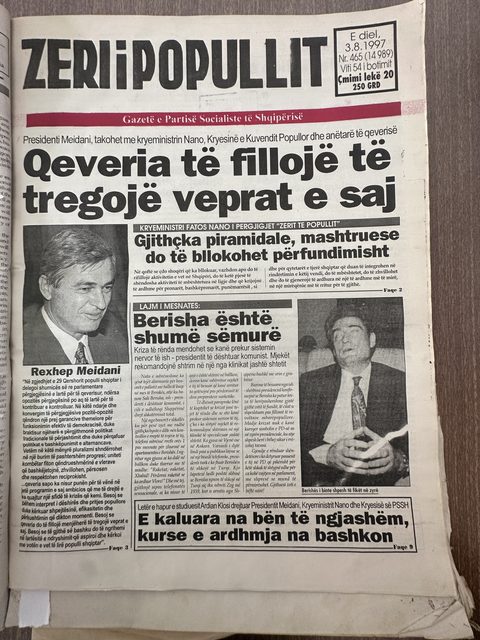 Zëri i Popullit 1997-08-03