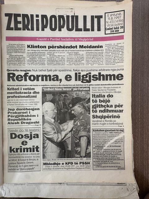 Zëri i Popullit 1997-08-09