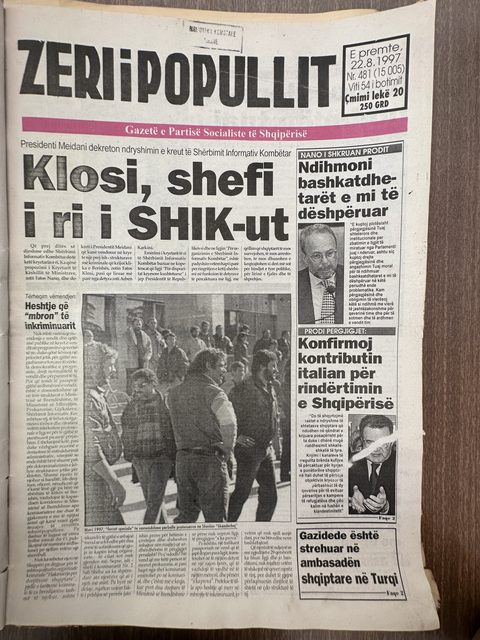 Zëri i Popullit 1997-08-22