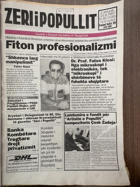 Zëri i Popullit 1997-08-23