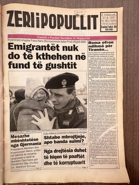 Zëri i Popullit 1997-08-27