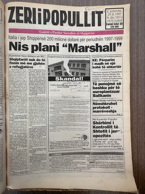 Zëri i Popullit 1997-08-29