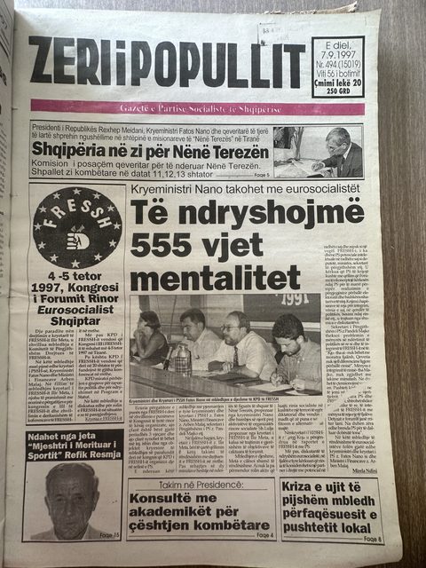 Zëri i Popullit 1997-09-07