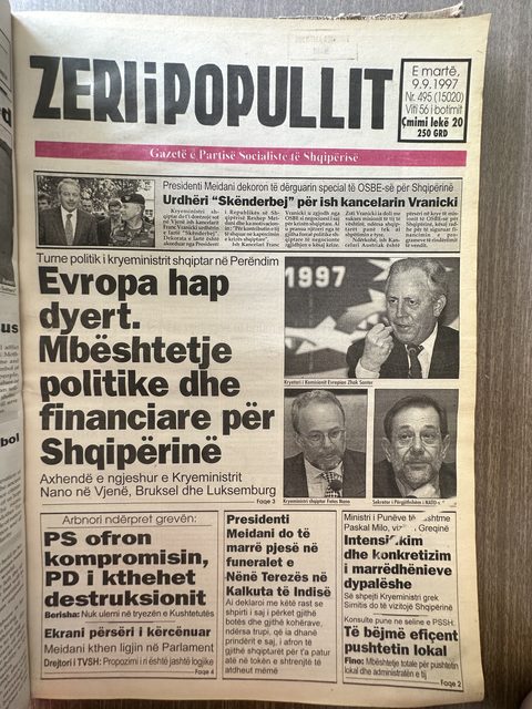 Zëri i Popullit 1997-09-09