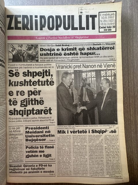 Zëri i Popullit 1997-09-10