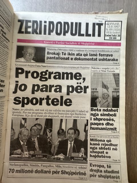 Zëri i Popullit 1997-09-13