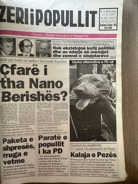 Zëri i Popullit 1997-09-17