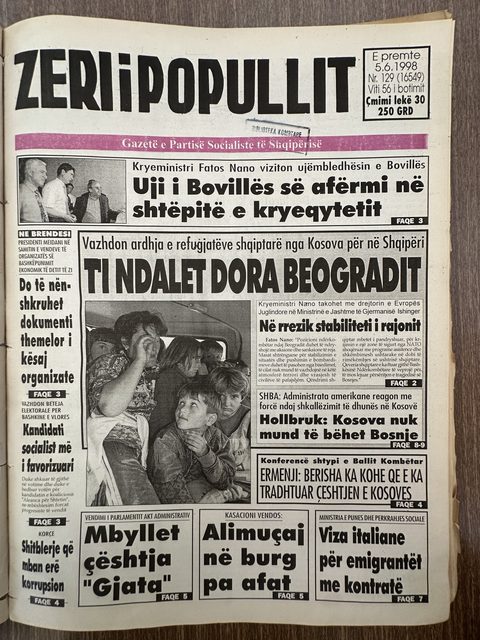 Zëri i Popullit 1998-06-05