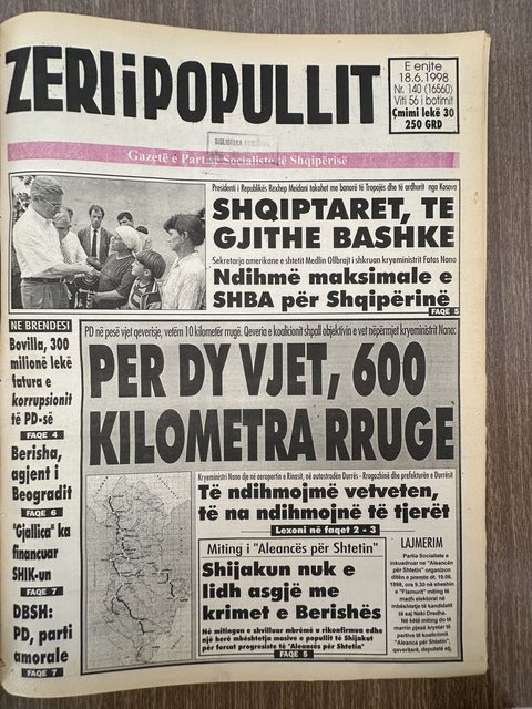 Zëri i Popullit 1998-06-18