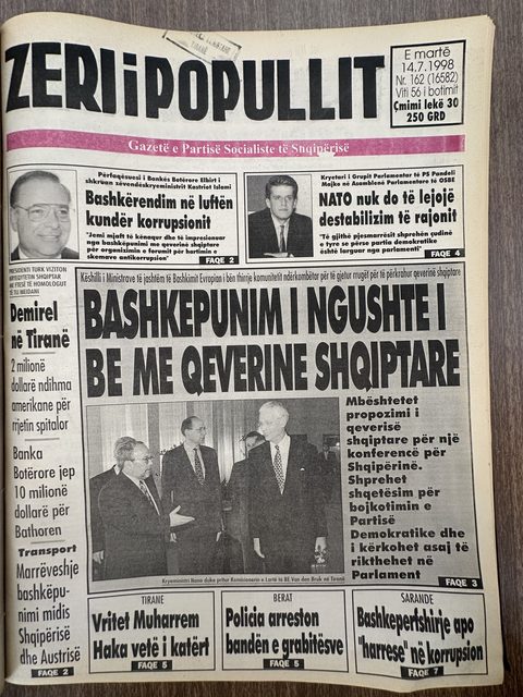Zëri i Popullit 1998-07-14