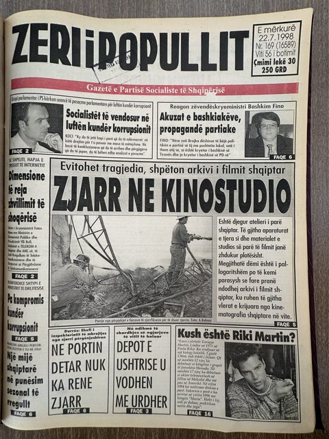 Zëri i Popullit 1998-07-22