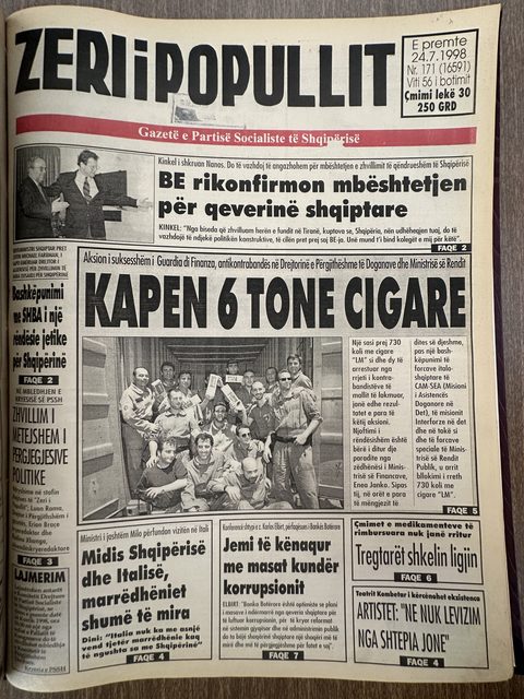 Zëri i Popullit 1998-07-24