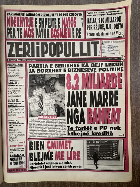 Zëri i Popullit 1998-08-07