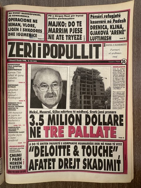 Zëri i Popullit 1998-08-08
