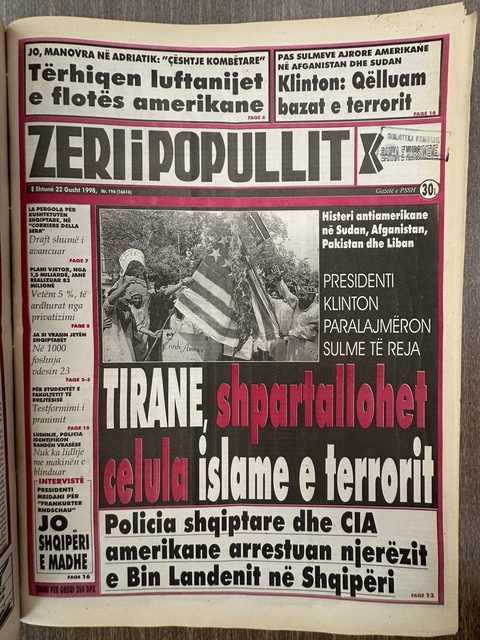 Zëri i Popullit 1998-08-22