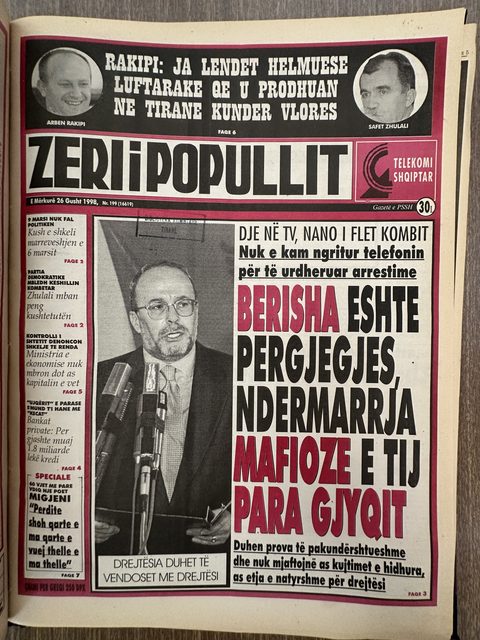 Zëri i Popullit 1998-08-26