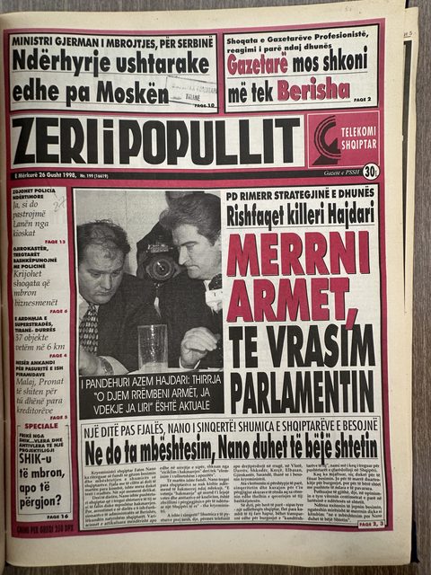 Zëri i Popullit 1998-08-26