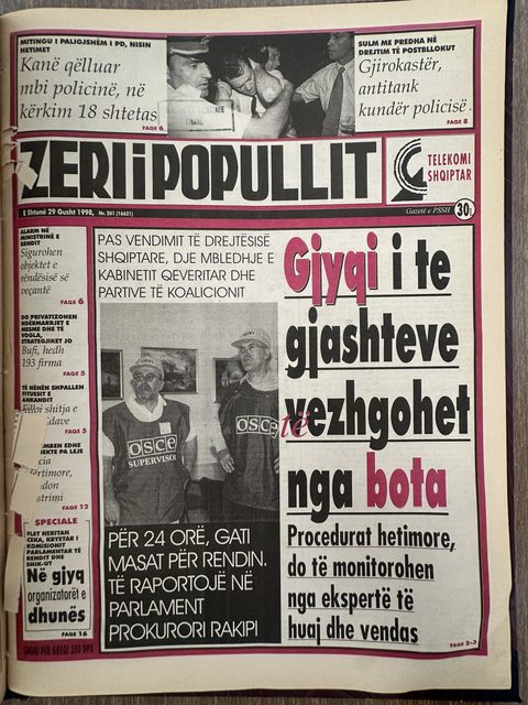 Zëri i Popullit 1998-08-29