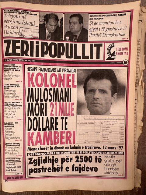 Zëri i Popullit 1998-09-08